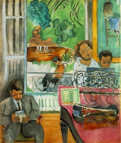 "The Music Lesson" Scan courtesy of Mark Harden (www.artchive.com)