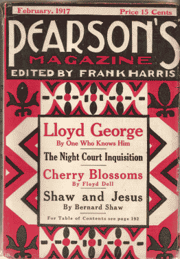 PEARSON'S - edited by Frank Harris - February 1917