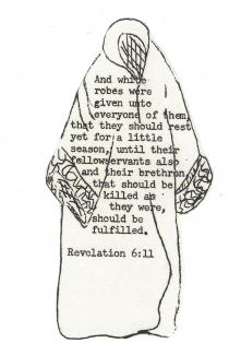 White robes, revelation 6:11