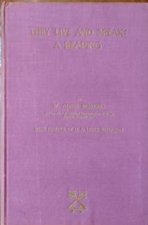 Cover of They Live and Speak